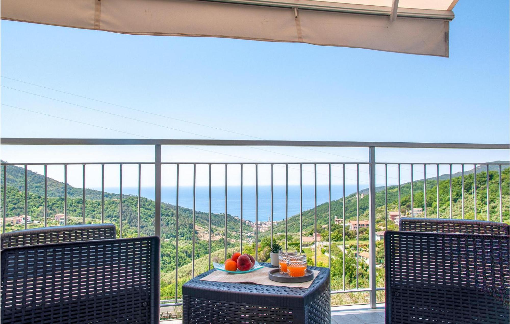 Amazing Apartment In Moneglia With House Sea View Esterno foto